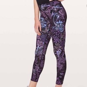 floral lululemon leggings